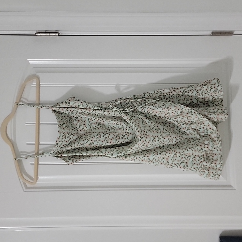 Cotton on wrap floral dress